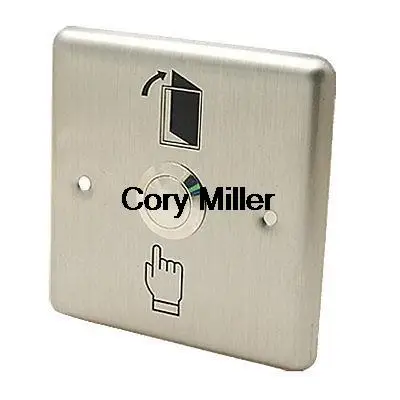 Gate Door Stainless Steel Push Button Request Exit Switch
Gate Door Stainless Steel Push Button Request Exit Switch