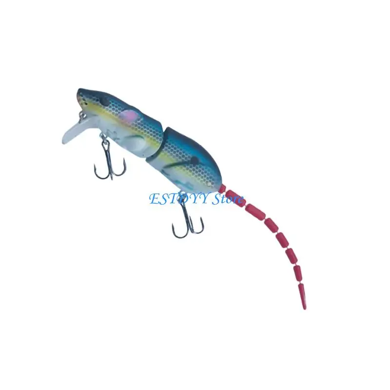 G6DE 1Pc Jointed Mouse Lures Artificial Baits Topwater Bionics Mouse Wake Baits Minnow Lures Wobbler Floating Crankbaits
G6DE 1Pc Jointed Mouse Lures Artificial Baits Topwater Bionics Mouse Wake Baits Minnow Lures Wobbler Floating Crankbaits