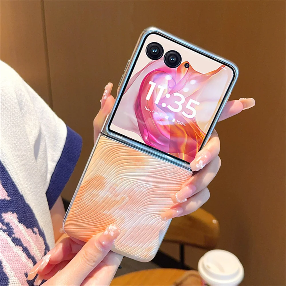 Fashion Watercolor Color Phone Case For Motorola Moto Razr 50 Ultra Plating Framr Protective PC Hard Shell Back Cover
Fashion Watercolor Color Phone Case For Motorola Moto Razr 50 Ultra Plating Framr Protective PC Hard Shell Back Cover
