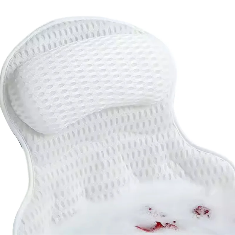 BAAR-Enhanced Comfort Подушка для ванны с поддержкой шеи и спины, подушка для ванны, подголовник с мягкой 4D сеткой
BAAR-Enhanced Comfort Подушка для ванны с поддержкой шеи и спины, подушка для ванны, подголовник с мягкой 4D сеткой