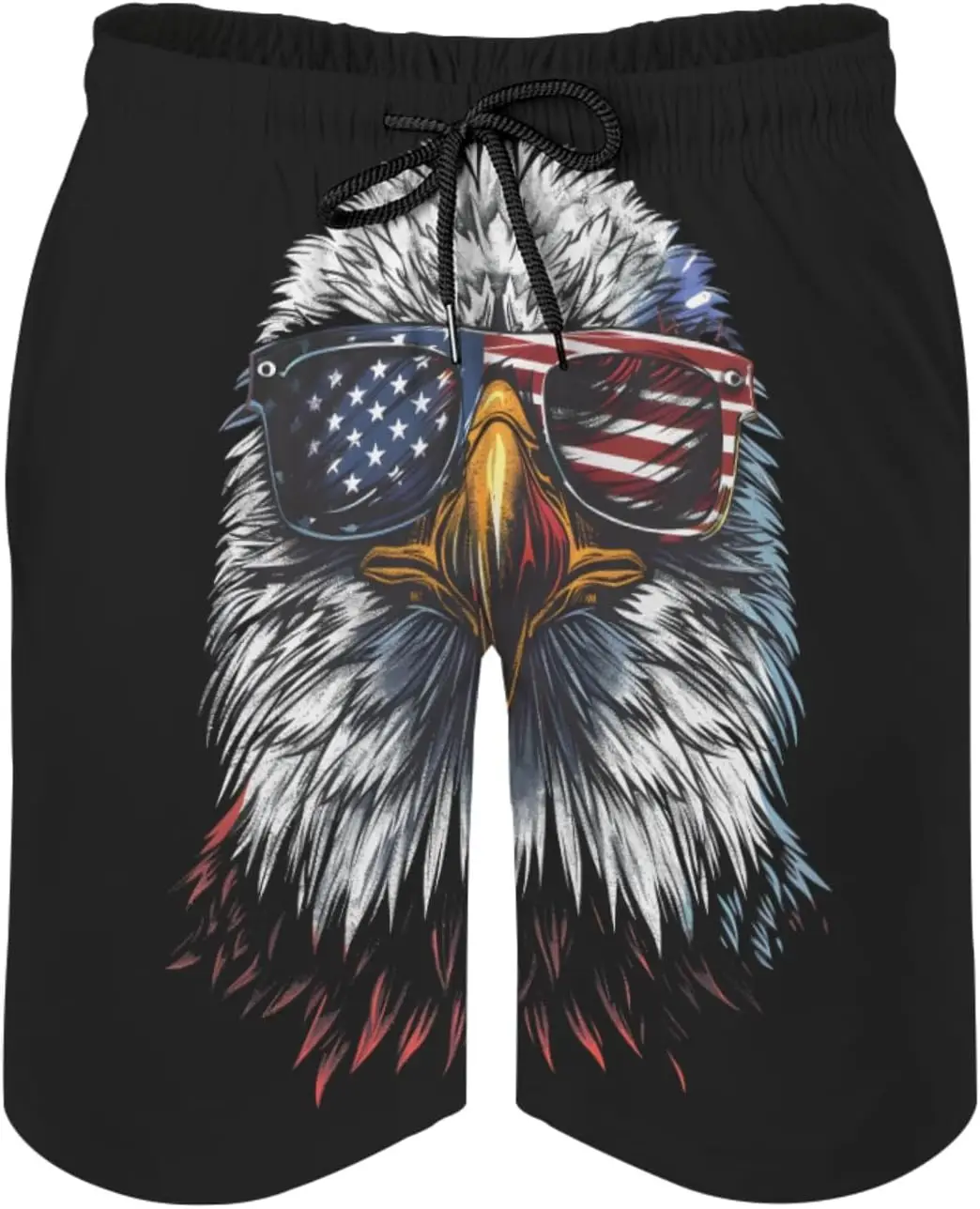 Cool Eagle Men's Swim Trunks Patriotic Eagle Beach Shorts Bathing Pants
Cool Eagle Men's Swim Trunks Patriotic Eagle Beach Shorts Bathing Pants