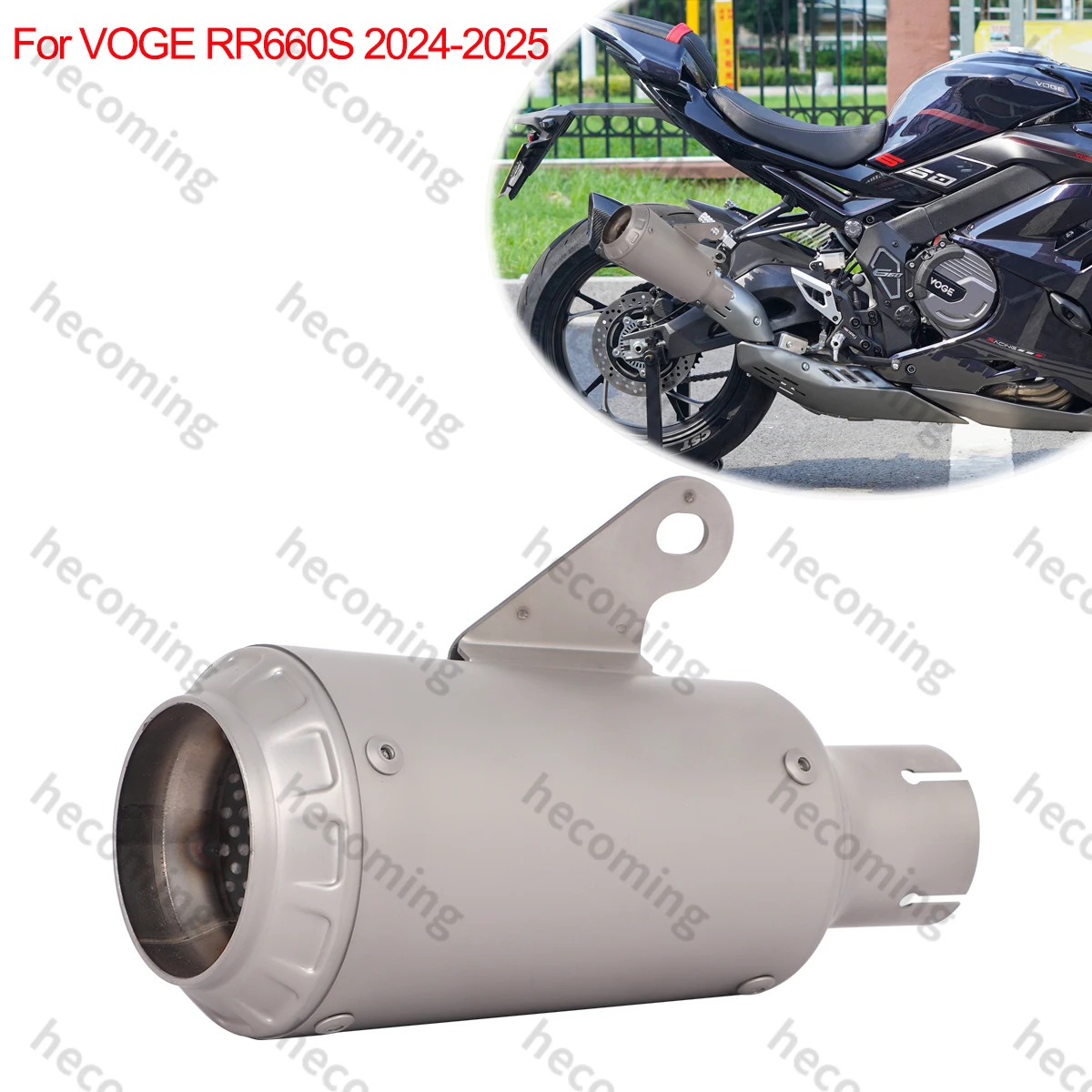 Slip on For VOGE RR660S 2024-2025 Exhaust System Escape Modify Muffler Link Pipe
Slip on For VOGE RR660S 2024-2025 Exhaust System Escape Modify Muffler Link Pipe
