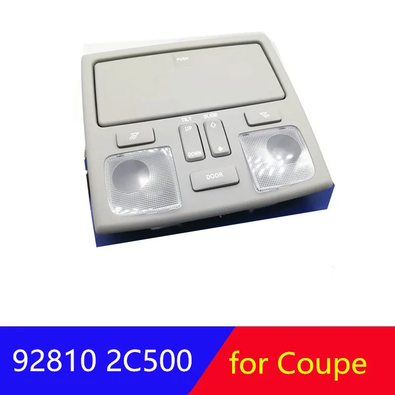 Dome map light lamp overhead console sunroof for hyundai Tiburon Coupe 03-08 Sunroof control switch button Spectacle case
Dome map light lamp overhead console sunroof for hyundai Tiburon Coupe 03-08 Sunroof control switch button Spectacle case