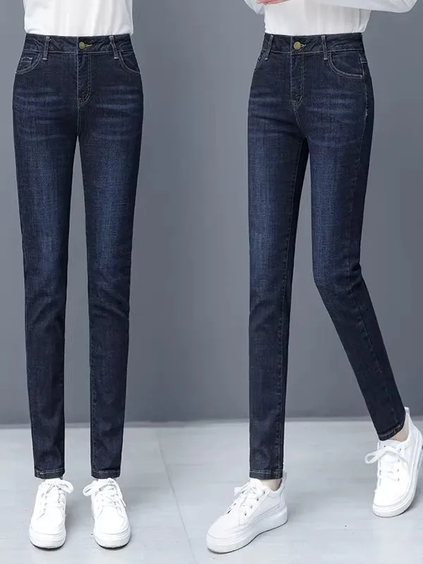 Slim Fit High Waist Jeans Women's Spring Autumn 2026 New Style Elastic Long Pants Slimming Effect Bootcut Pencil Pants
Slim Fit High Waist Jeans Women's Spring Autumn 2026 New Style Elastic Long Pants Slimming Effect Bootcut Pencil Pants
