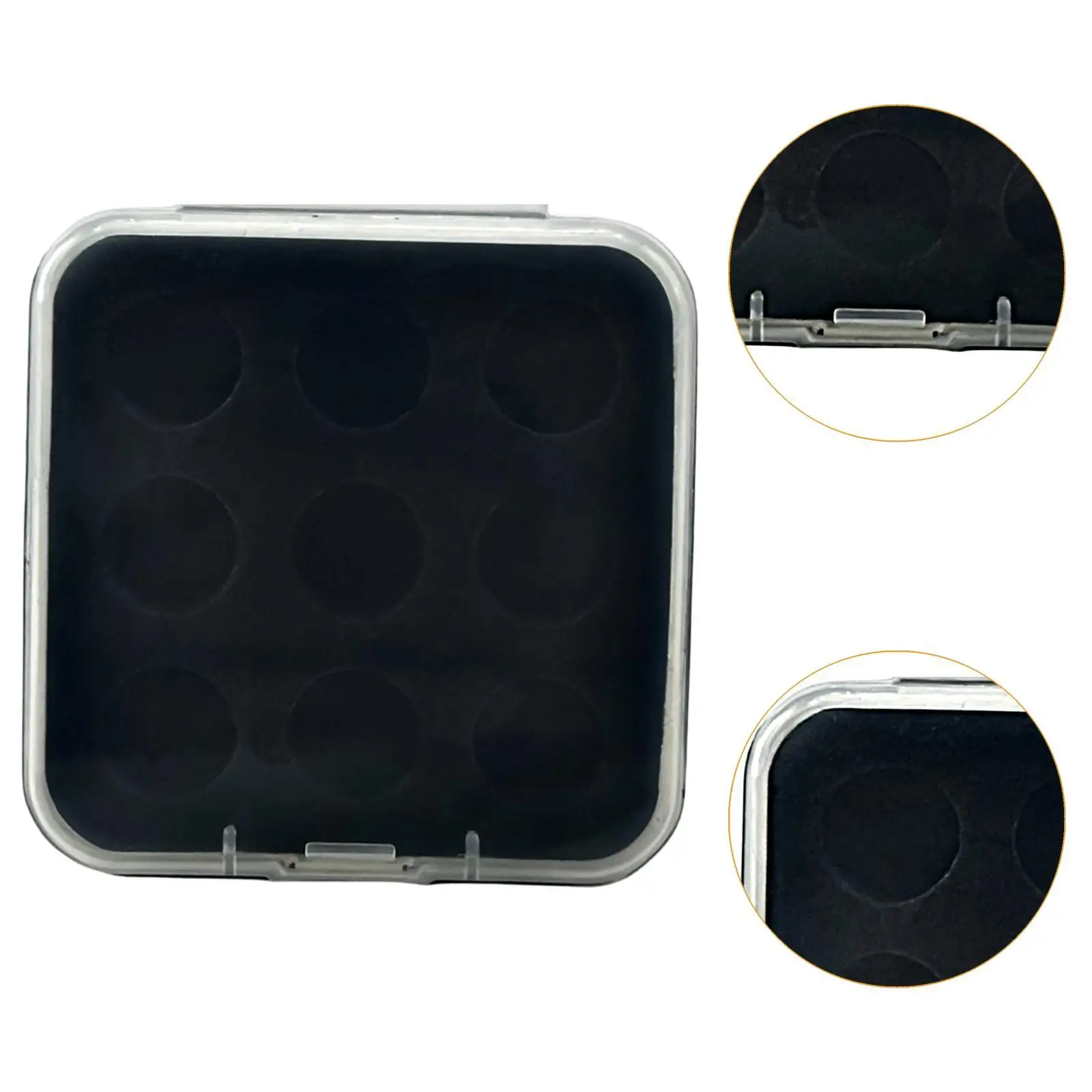 Acrylic Pool Ball Case Moisture Resistant Travel Storage Box for Billiards Cue Tips and Practice Accessories
Acrylic Pool Ball Case Moisture Resistant Travel Storage Box for Billiards Cue Tips and Practice Accessories