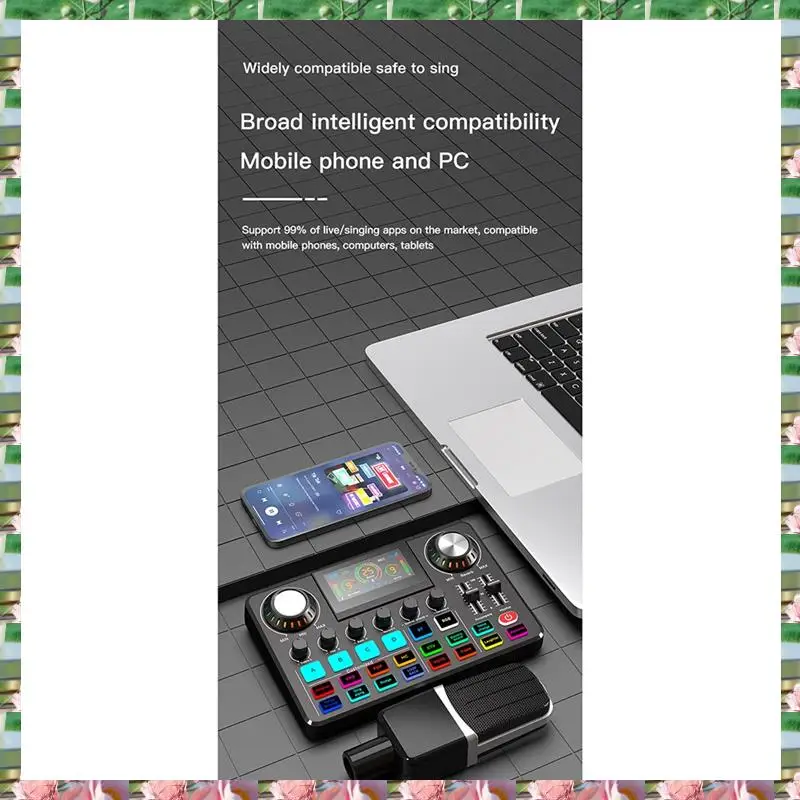 F668 Electronic Tone Sound Card F668 Live Sound Card Sound Card For Live Streaming Recording
F668 Electronic Tone Sound Card F668 Live Sound Card Sound Card For Live Streaming Recording