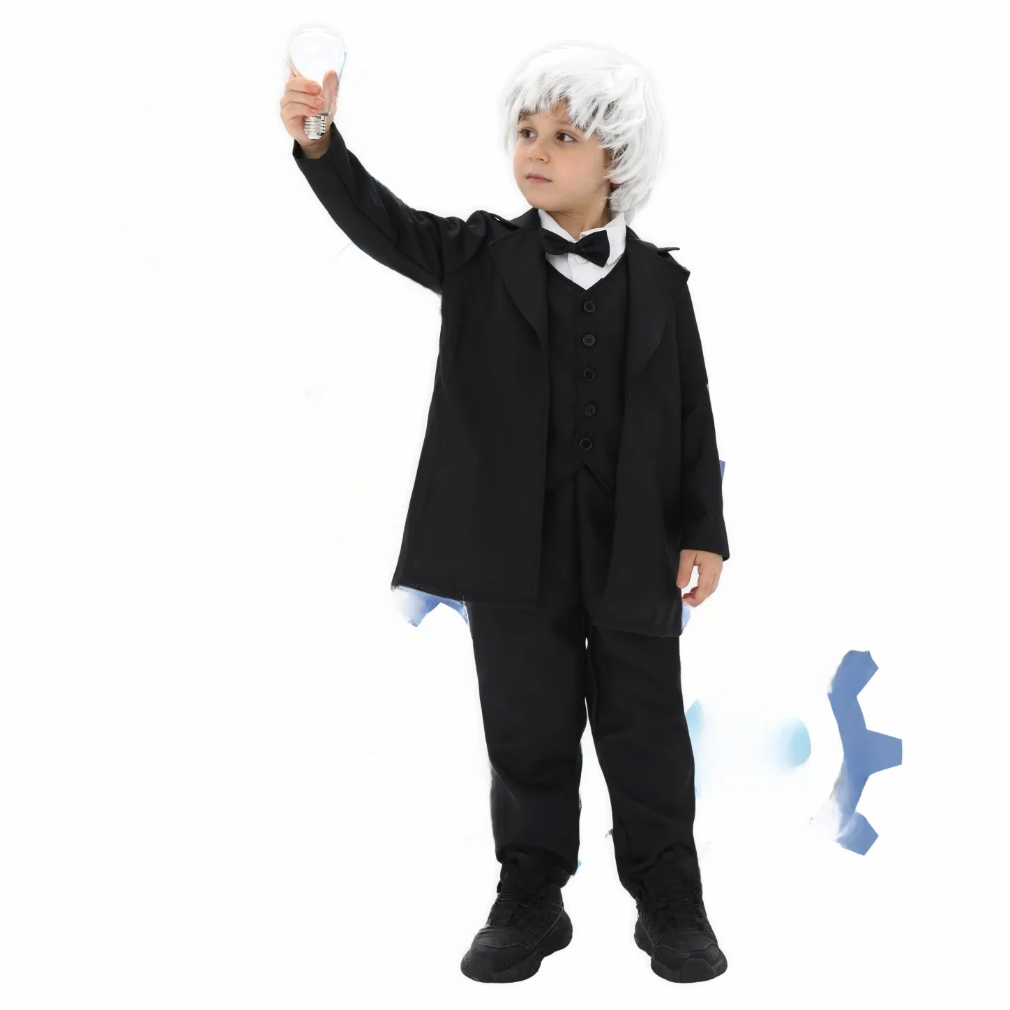 New Edison Halloween Inventor Performance Costume Party Stage Outfit Cosplay Clothes Children's Nursery School Event
New Edison Halloween Inventor Performance Costume Party Stage Outfit Cosplay Clothes Children's Nursery School Event