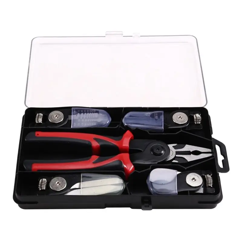 Special Offer~All-In-One Wire Maintenance Tool Kit - 5 Functions Including Stripper, Cutter, Crimper With Interchangeable Heads
Special Offer~All-In-One Wire Maintenance Tool Kit - 5 Functions Including Stripper, Cutter, Crimper With Interchangeable Heads