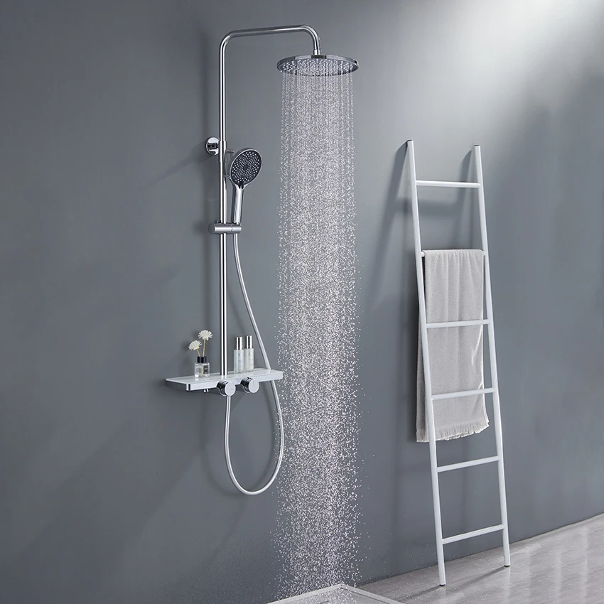 Настенный смеситель для ванны с одной ручкой, распылитель дождя, керамический клапан, душевой набор, выдвижная штанга для 3 лет
Настенный смеситель для ванны с одной ручкой, распылитель дождя, керамический клапан, душевой набор, выдвижная штанга для 3 лет