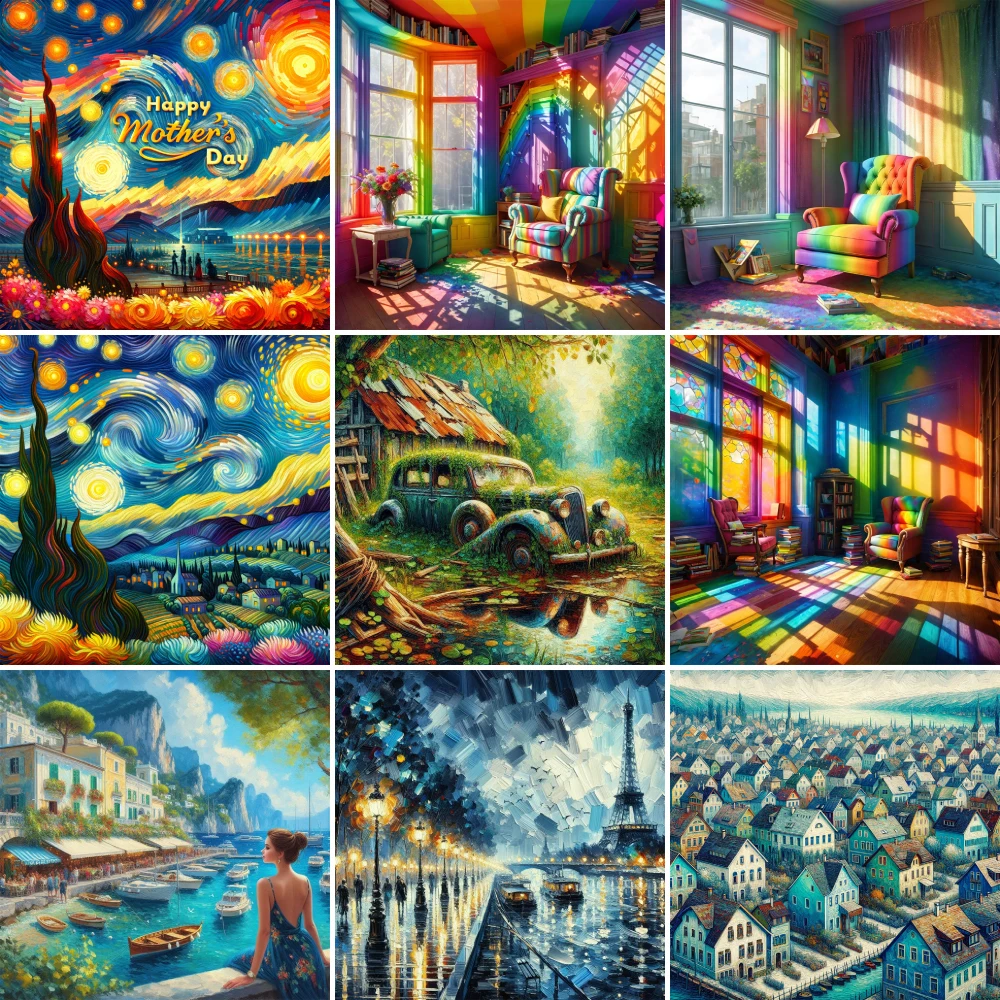 Landscape Fantasy House Cross-Stitch Full Kit Embroidery Handicraft Knitting Hobby Handiwork Promotions Room Decor Different
Landscape Fantasy House Cross-Stitch Full Kit Embroidery Handicraft Knitting Hobby Handiwork Promotions Room Decor Different