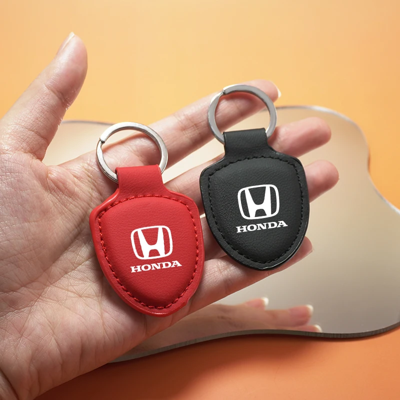 1pcs Leather Car Emblem Keychain Keyring Keychain For Honda Civic FIT Accord Prelude CRV 5th City CRZ CRX Jazz HRV Accessories
1pcs Leather Car Emblem Keychain Keyring Keychain For Honda Civic FIT Accord Prelude CRV 5th City CRZ CRX Jazz HRV Accessories