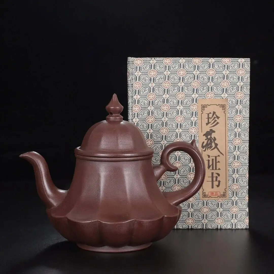 Chinese Yixing Zisha Clay Handcrafted Exquisite Teapot 400cc
Chinese Yixing Zisha Clay Handcrafted Exquisite Teapot 400cc