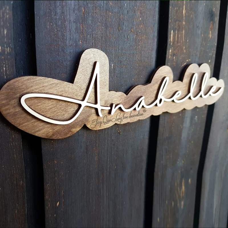 Custom Name sign double layered wooden letterring, personalized nursery decor wood plaque for bedrooms, weddings plaque, newborn
Custom Name sign double layered wooden letterring, personalized nursery decor wood plaque for bedrooms, weddings plaque, newborn