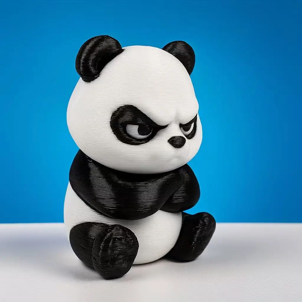 3D-Printed Angry Panda Figurine Durable Plastic /Outdoor Decoration, Cute Aggressive Collectible Gift for Home, Office Christmas
3D-Printed Angry Panda Figurine Durable Plastic /Outdoor Decoration, Cute Aggressive Collectible Gift for Home, Office Christmas