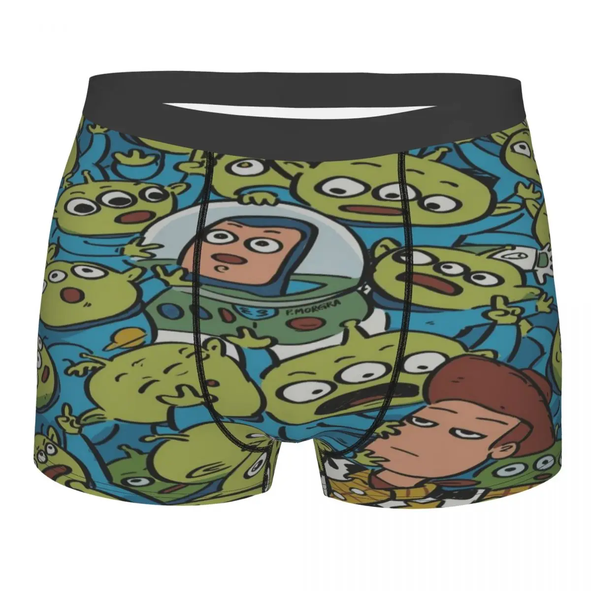 Custom Toy Story Buzz Lightyear Underwear Men Print Boxer Briefs Shorts Panties Breathable Underpants
Custom Toy Story Buzz Lightyear Underwear Men Print Boxer Briefs Shorts Panties Breathable Underpants
