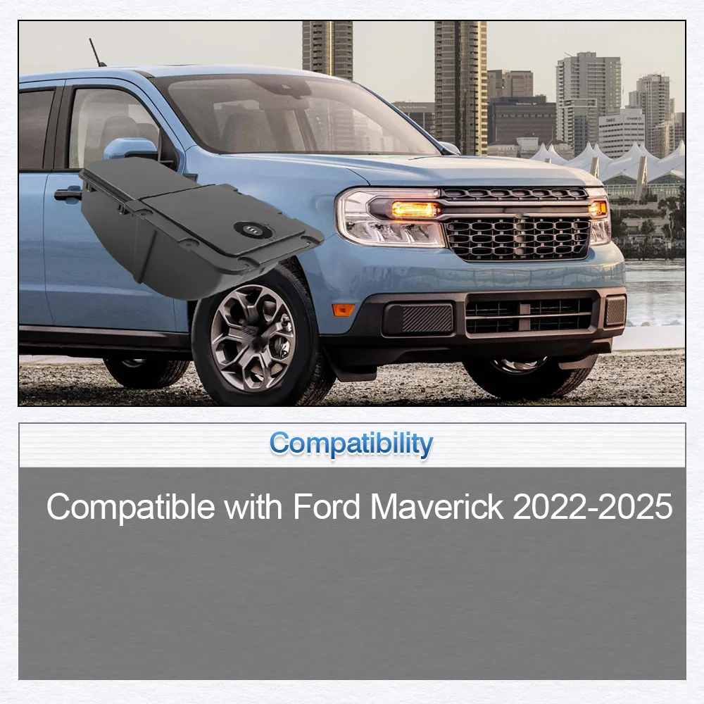 1x для Ford Maverick 2022-2025, багажник автомобиля, внешняя кровать, боковой ящик для хранения, защитный ящик для хранения грузовой перегородки с кодовым замком
1x для Ford Maverick 2022-2025, багажник автомобиля, внешняя кровать, боковой ящик для хранения, защитный ящик для хранения грузовой перегородки с кодовым замком
