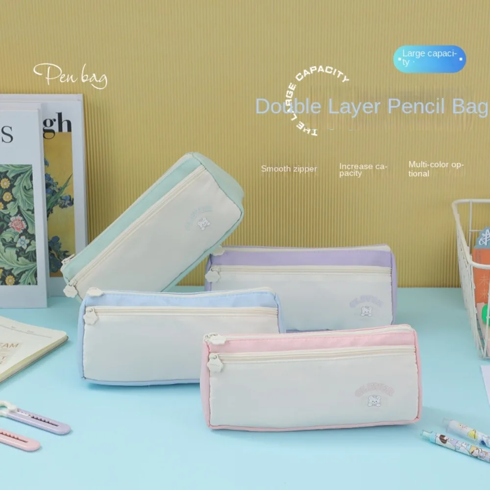 Cartoon Bear Y2K Stationery Bag Large Capacity Waterproof Composite Fabric Korean Pencil Case Desktop Storage Cosmetics Card Pen
Cartoon Bear Y2K Stationery Bag Large Capacity Waterproof Composite Fabric Korean Pencil Case Desktop Storage Cosmetics Card Pen