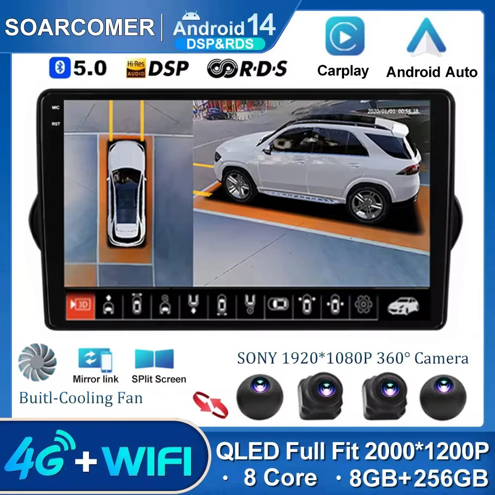 Автомагнитола на Android 14 для FIAT EGEA TIPO 2015-2018, мультимедийный видеоплеер, автомагнитола 2 Din, стерео, GPS, Carplay, DSP, 4G
Автомагнитола на Android 14 для FIAT EGEA TIPO 2015-2018, мультимедийный видеоплеер, автомагнитола 2 Din, стерео, GPS, Carplay, DSP, 4G
