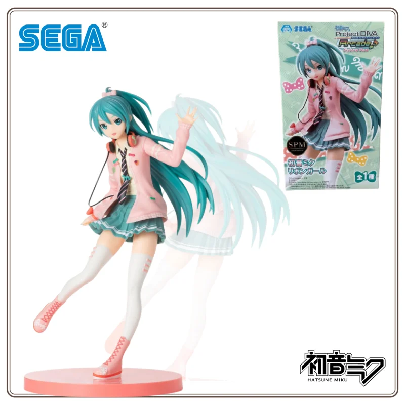 SEGA Original Genuine Hatsune Miku Project DIVA Arcade Future Tone Hatsune Miku SPM Figure Ribbon Girl Ver 24cm Model Toy Figure
SEGA Original Genuine Hatsune Miku Project DIVA Arcade Future Tone Hatsune Miku SPM Figure Ribbon Girl Ver 24cm Model Toy Figure