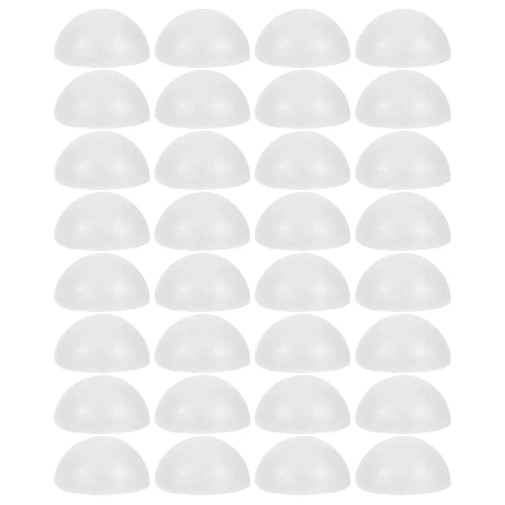 50 Pcs Hemispherical Flower Insert Accessories Foam Balls for Crafts Arranging Half Mini Arrangement Polystyrene White Foams
50 Pcs Hemispherical Flower Insert Accessories Foam Balls for Crafts Arranging Half Mini Arrangement Polystyrene White Foams
