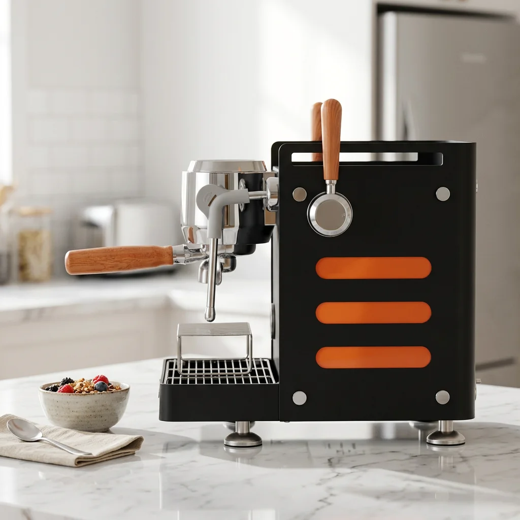 Programmable Semi-automatic Commercial Household Italian Stainless Steel Espresso Steam-whipped Milk Coffee Maker
Programmable Semi-automatic Commercial Household Italian Stainless Steel Espresso Steam-whipped Milk Coffee Maker