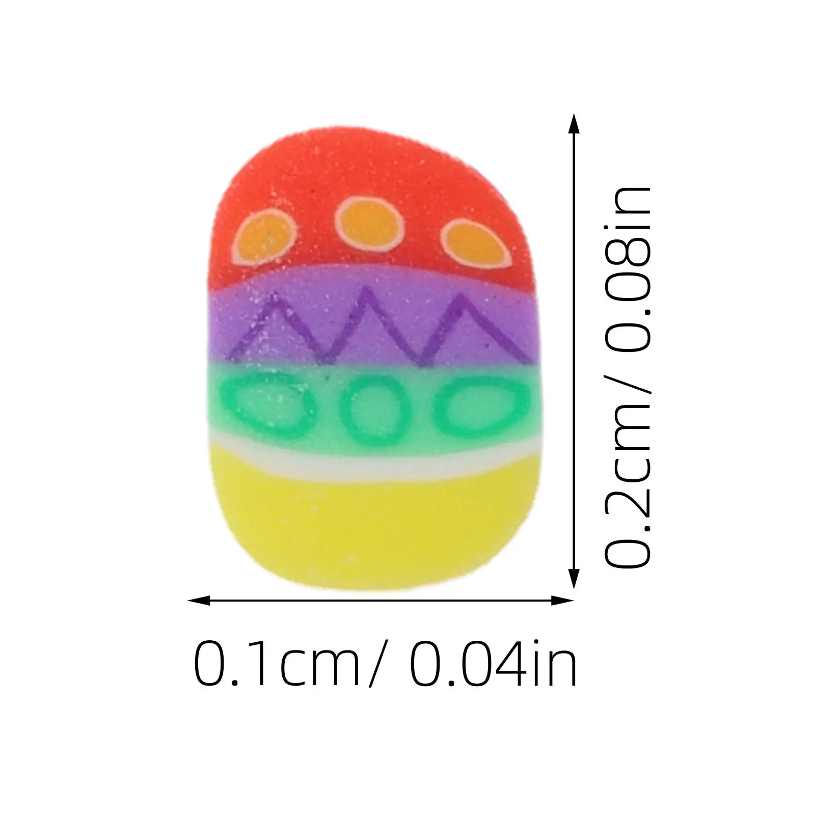 Easter Egg Polymer Clay Slices Beads for Hair Clip Making Bracelet Charms Craft Accessories DIY Decorations Jewelry Supplies
Easter Egg Polymer Clay Slices Beads for Hair Clip Making Bracelet Charms Craft Accessories DIY Decorations Jewelry Supplies