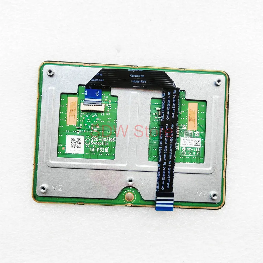 For Acer Aspire E5-575 E5-575G E5-576 E5-576G T50 Laptop Trackpad touchpad mouse button board 56.GSBN7.001 920-03196 TM-P3218
For Acer Aspire E5-575 E5-575G E5-576 E5-576G T50 Laptop Trackpad touchpad mouse button board 56.GSBN7.001 920-03196 TM-P3218