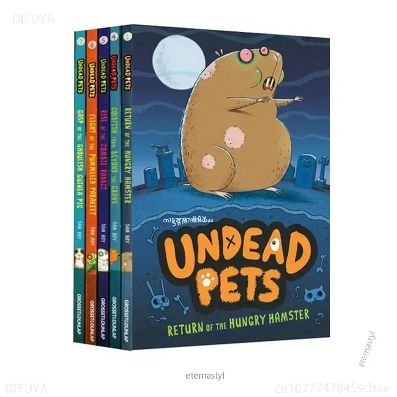 English Original Undead Pets Series of 5 Undead Pets for Children DIFUYA English Books for Children
English Original Undead Pets Series of 5 Undead Pets for Children DIFUYA English Books for Children