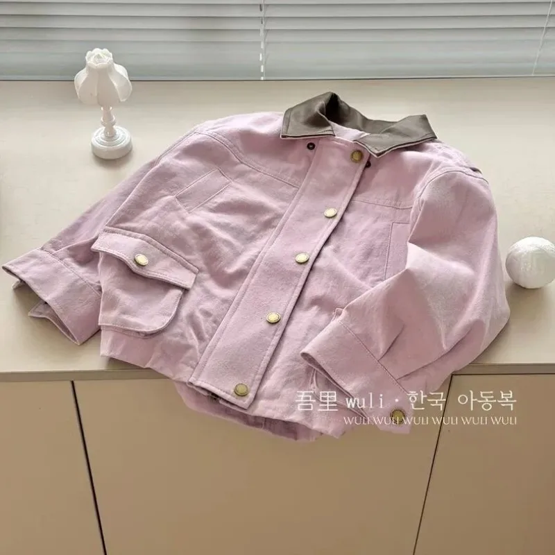 Children's Spring and Autumn Pink Jacket Fashion Clothing New Style Boys' and Girls' Casual Coat
Children's Spring and Autumn Pink Jacket Fashion Clothing New Style Boys' and Girls' Casual Coat