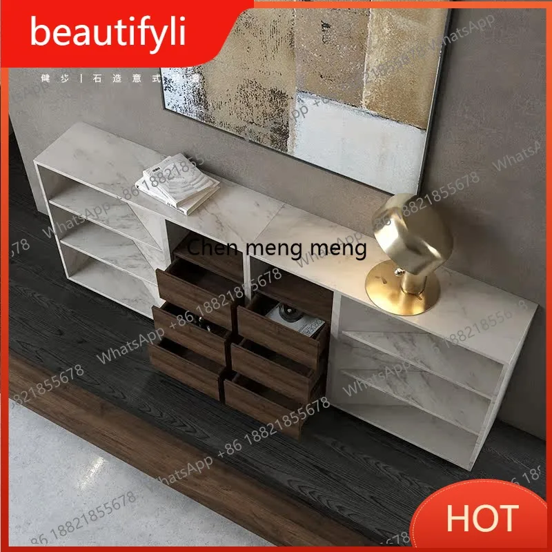 D80 Italian minimalist side cabinet light luxury locker decorative marble porch cabinet
D80 Italian minimalist side cabinet light luxury locker decorative marble porch cabinet