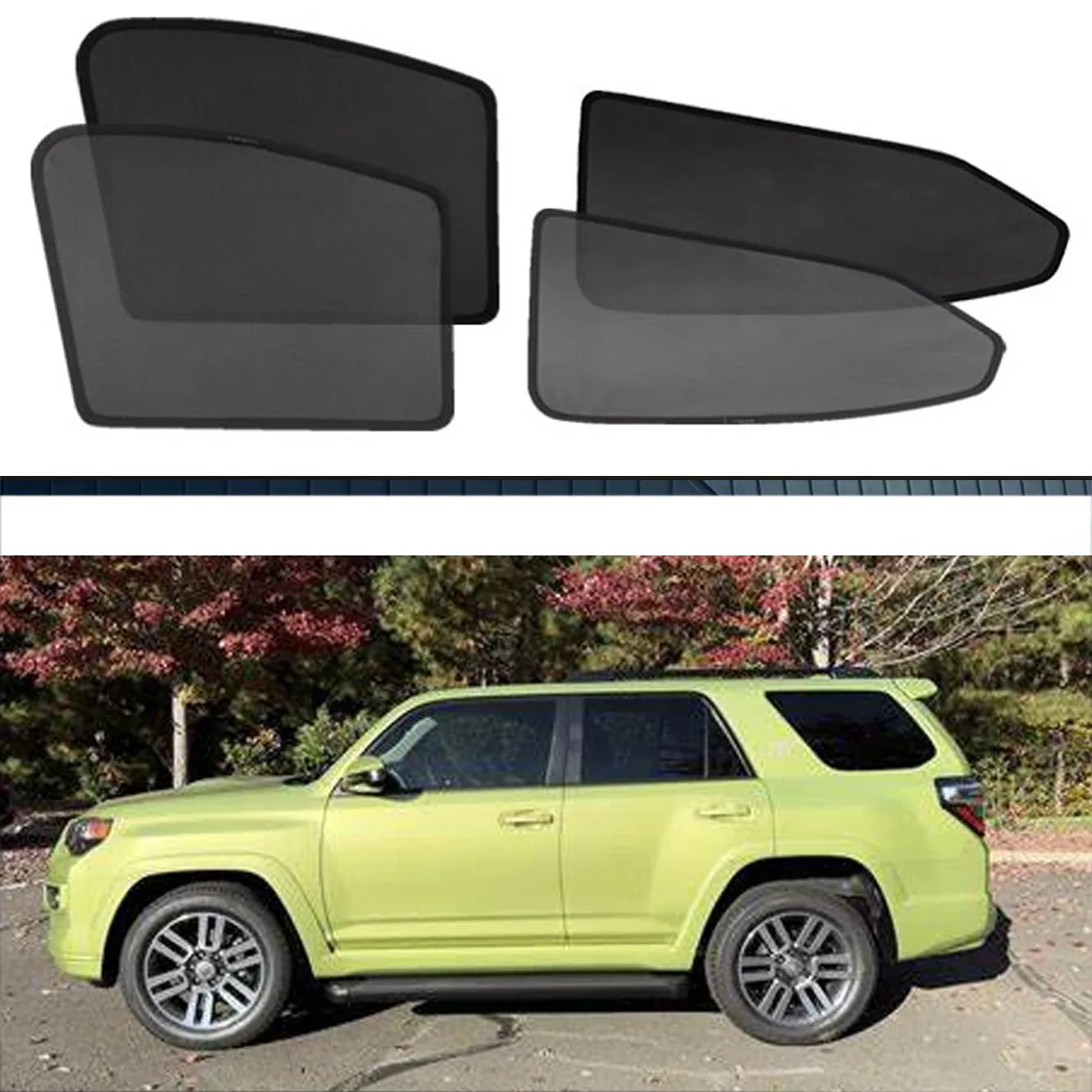 Magnetic Car Sunshade Shield Front Windshield Frame Curtain Sun Sahde Accessories for Toyota 4runner 4 Runner N280 2010 ~ 2023
Magnetic Car Sunshade Shield Front Windshield Frame Curtain Sun Sahde Accessories for Toyota 4runner 4 Runner N280 2010 ~ 2023