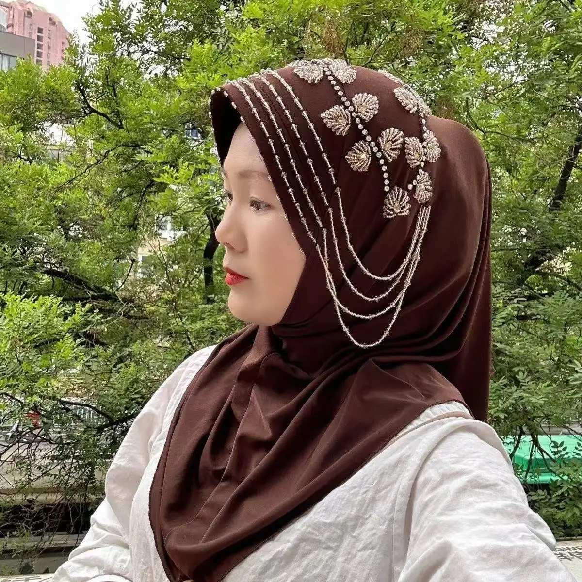 Abaya Hijab Muslim Women Shawl Lace Headscarf Luxury Tassels Scarf Malaysia Prayer Kufi Islam Saudi Arabia Turban 05497
Abaya Hijab Muslim Women Shawl Lace Headscarf Luxury Tassels Scarf Malaysia Prayer Kufi Islam Saudi Arabia Turban 05497