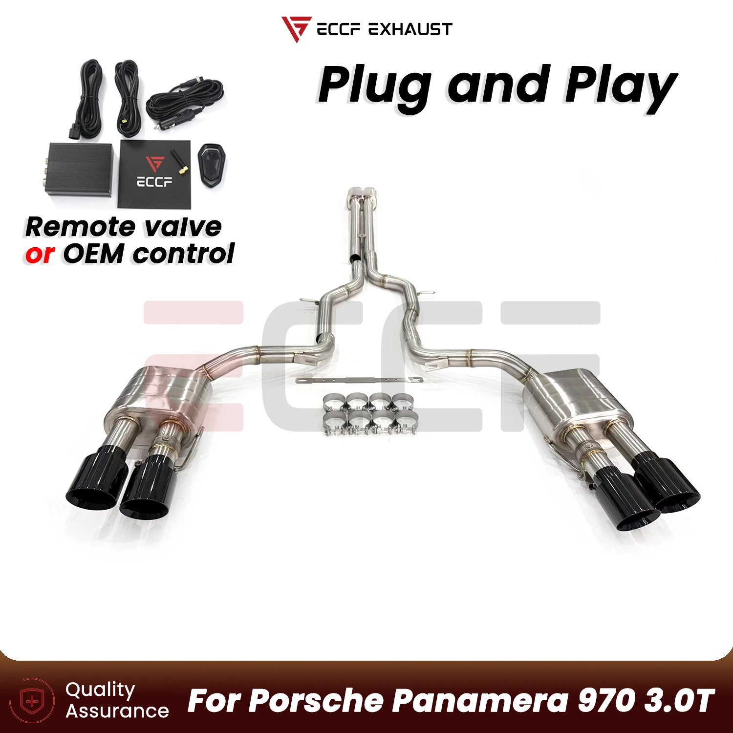 For Porsche Panamera 970 3.0T Stainless steel Exhaust System Plug and Play Aggressive Exhaust Sound Performance Upgrade
For Porsche Panamera 970 3.0T Stainless steel Exhaust System Plug and Play Aggressive Exhaust Sound Performance Upgrade