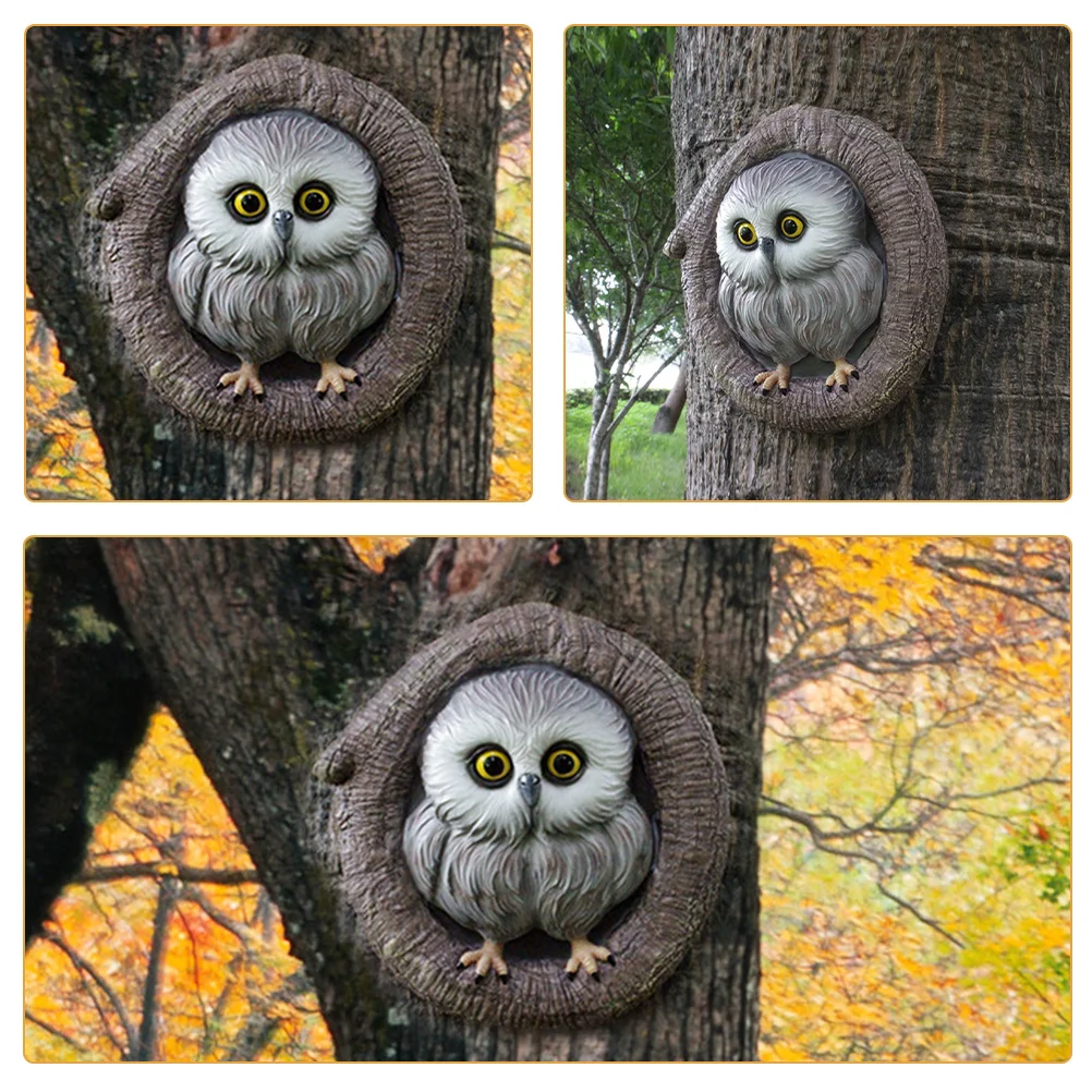 Owl Hanging Pendant Durable Resin Material Garden Ornament Cute Owl Decor Outdoor Courtyard Accessory Courtyard Accessory
Owl Hanging Pendant Durable Resin Material Garden Ornament Cute Owl Decor Outdoor Courtyard Accessory Courtyard Accessory
