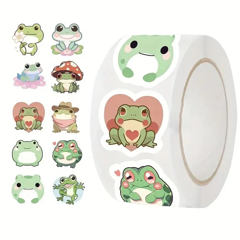Cartoon Frog Thank You Stickers Roll, Self-Adhesive Decorative Sealing Labels for Craft, Gift Wrapping and Party
Cartoon Frog Thank You Stickers Roll, Self-Adhesive Decorative Sealing Labels for Craft, Gift Wrapping and Party