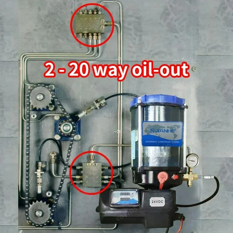Machine Grease System Pump Central Lubrication Pump Automatic Electric Lubrication
Machine Grease System Pump Central Lubrication Pump Automatic Electric Lubrication