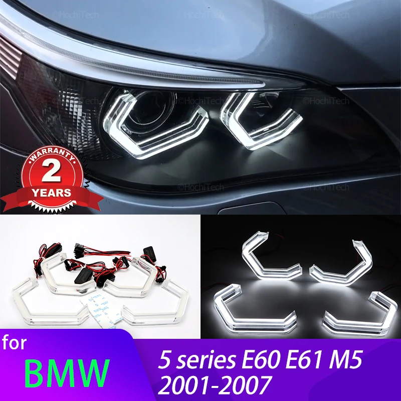 M4 Iconic Style White LED Crystal Angel Eye Kit для BMW 5 серии E60 E61 520i 525i 530i 540i 545i 550i M5 2001-2007 Аксессуары
M4 Iconic Style White LED Crystal Angel Eye Kit для BMW 5 серии E60 E61 520i 525i 530i 540i 545i 550i M5 2001-2007 Аксессуары