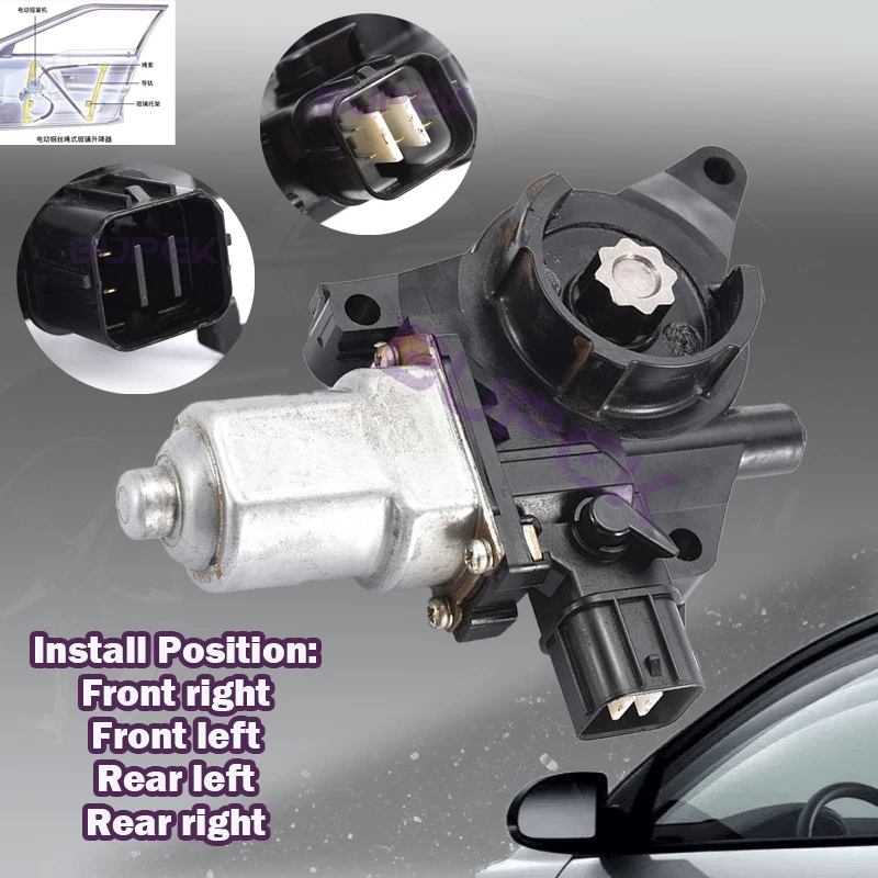 For Subaru Legacy Outback 2010-2014/ Impreza WRX STI 2008-2014 Car electric glass elevator 2PIN motor Internal replacement parts
For Subaru Legacy Outback 2010-2014/ Impreza WRX STI 2008-2014 Car electric glass elevator 2PIN motor Internal replacement parts
