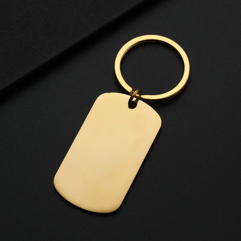 10 Pieces Stainless Steel Rectangular Geometric Custom Engraved Hanging Tag Metal Keychain Backpack Pendant Holiday Souvenir
10 Pieces Stainless Steel Rectangular Geometric Custom Engraved Hanging Tag Metal Keychain Backpack Pendant Holiday Souvenir