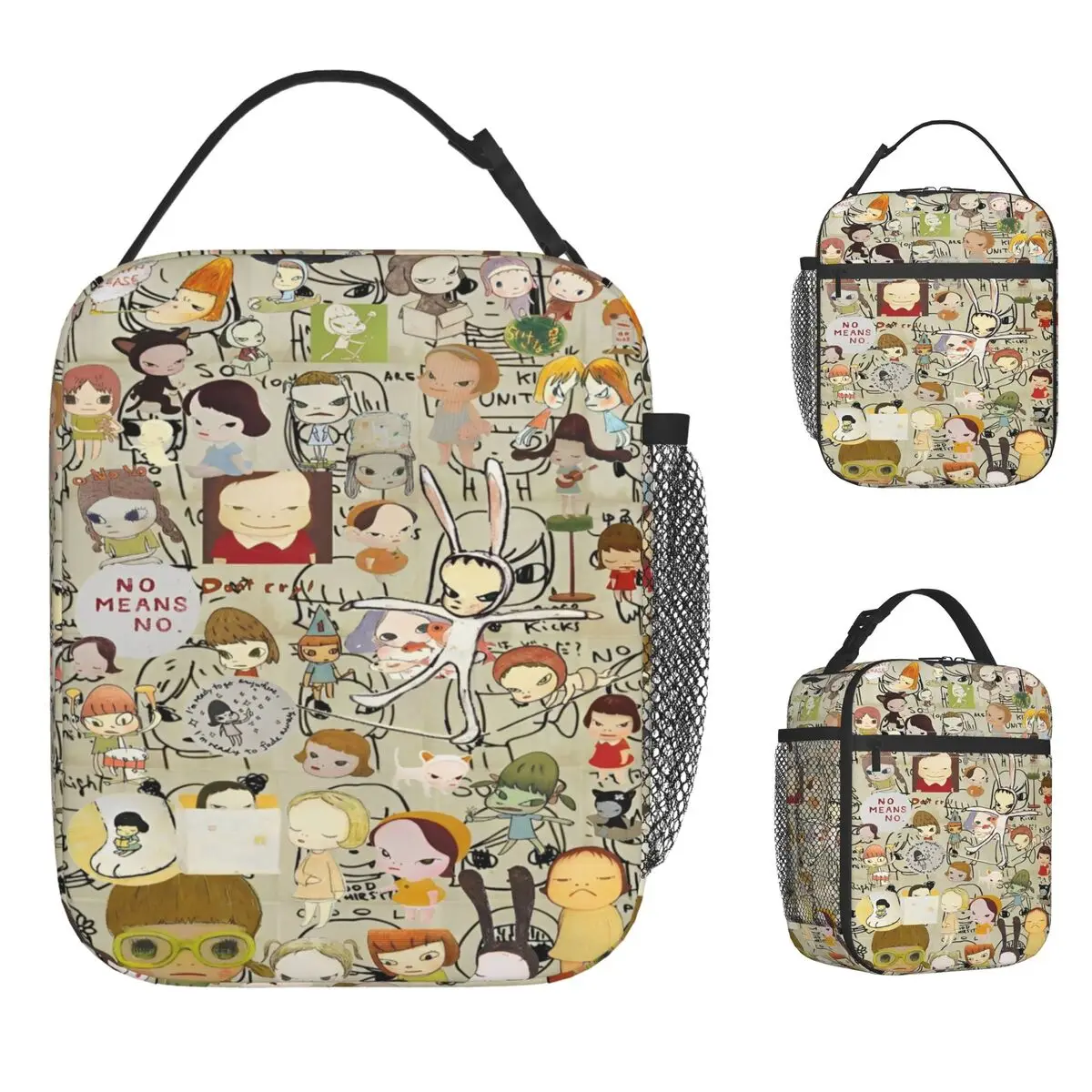 Yoshitomo Lunch Bag Japanese artist Leisure Lunch Box Travel Portable Zipper Thermal Handbags For Girls Oxford Print Cooler Bag
Yoshitomo Lunch Bag Japanese artist Leisure Lunch Box Travel Portable Zipper Thermal Handbags For Girls Oxford Print Cooler Bag