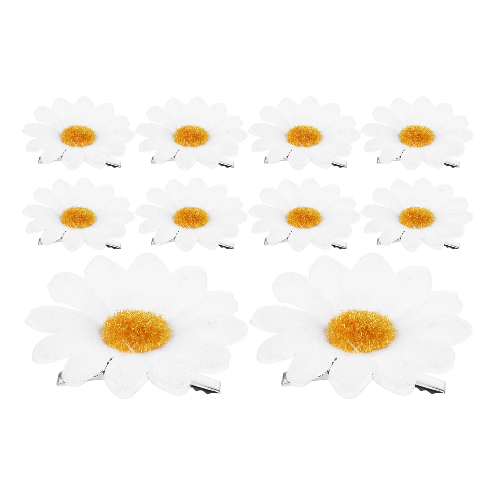 10 Pcs Slip Silk Scrunchies for Women Hair Girl Clip Girls Pins Mini White Daisy Clips Barrettes Bride
10 Pcs Slip Silk Scrunchies for Women Hair Girl Clip Girls Pins Mini White Daisy Clips Barrettes Bride