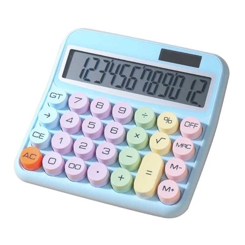 12 Digit Large LCD Display Calculator Mechanical Switches Calculator
12 Digit Large LCD Display Calculator Mechanical Switches Calculator