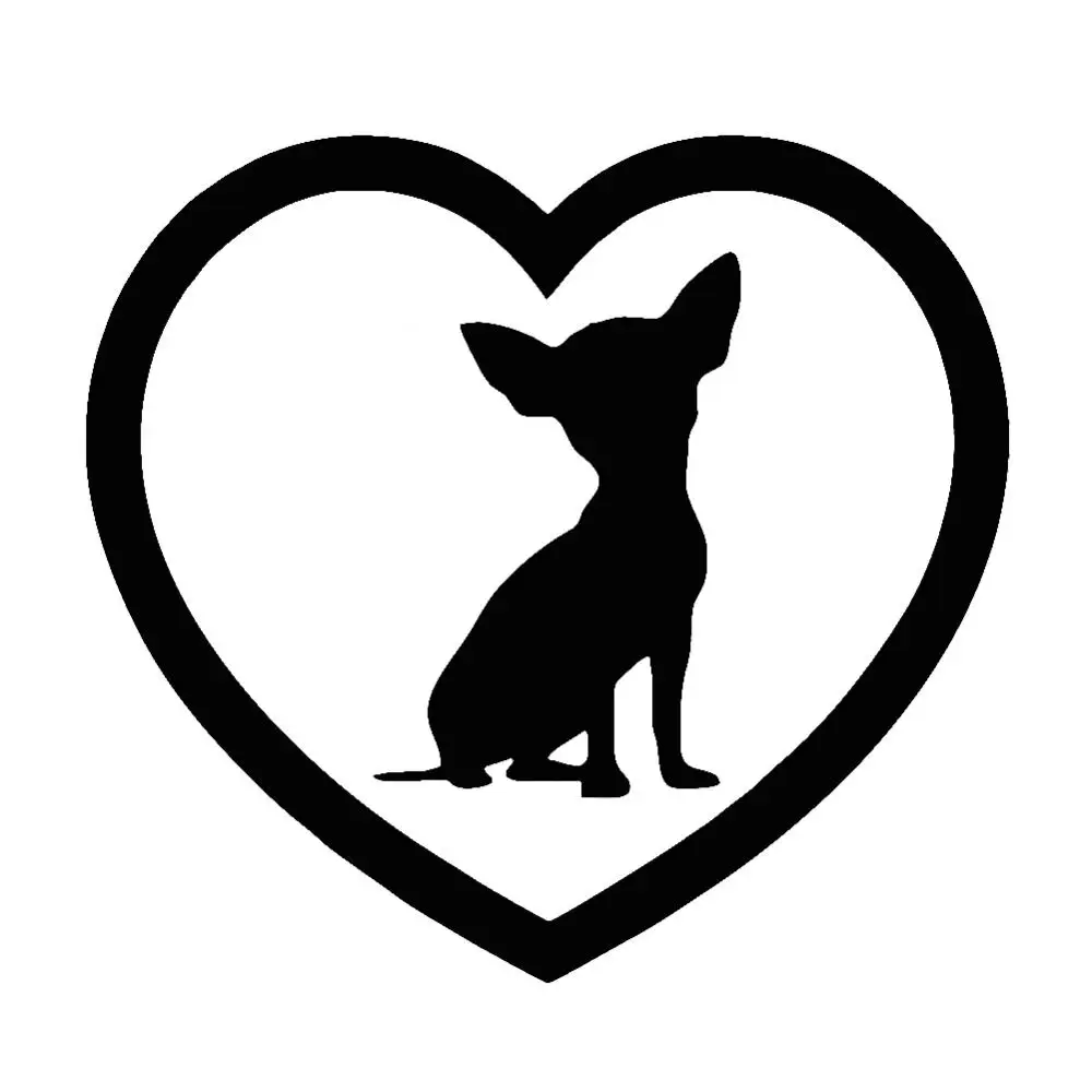 Reflective Sticker Decor Decals Cute Chihuahua Dog Heart Car Vehicle Body Window
Reflective Sticker Decor Decals Cute Chihuahua Dog Heart Car Vehicle Body Window
