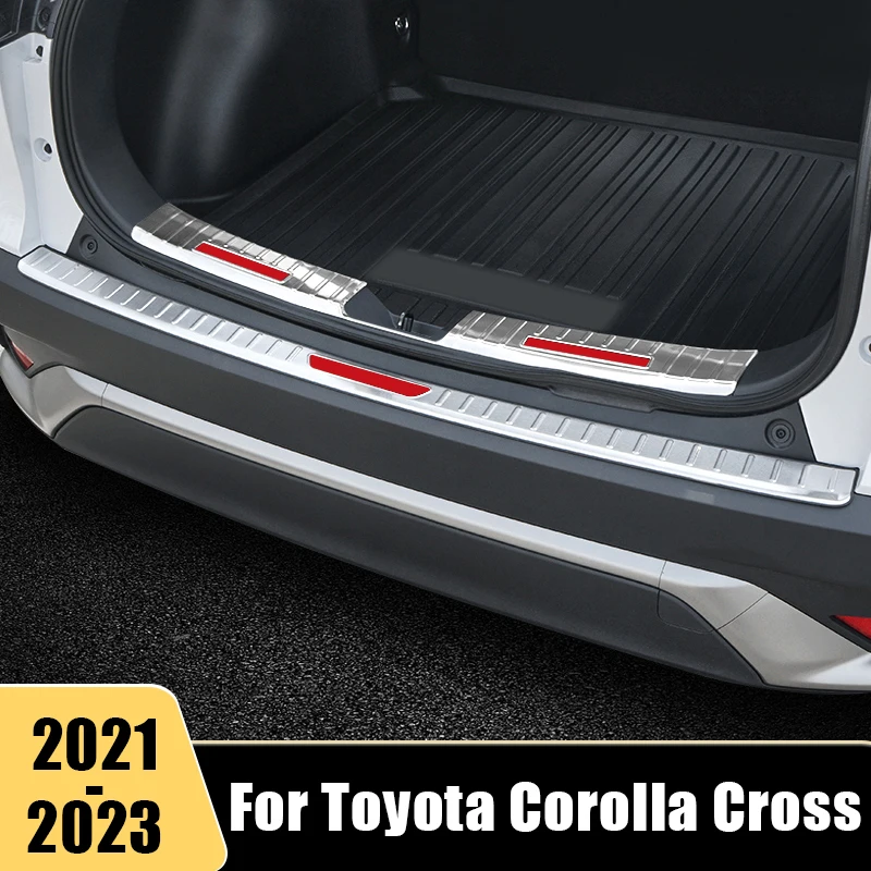 Car Accessories For Toyota Corolla Cross XG10 2021 2022 2023 Rear Bumper Foot Plate Trunk Door Sill Guard Pedals Cover Protector
Car Accessories For Toyota Corolla Cross XG10 2021 2022 2023 Rear Bumper Foot Plate Trunk Door Sill Guard Pedals Cover Protector