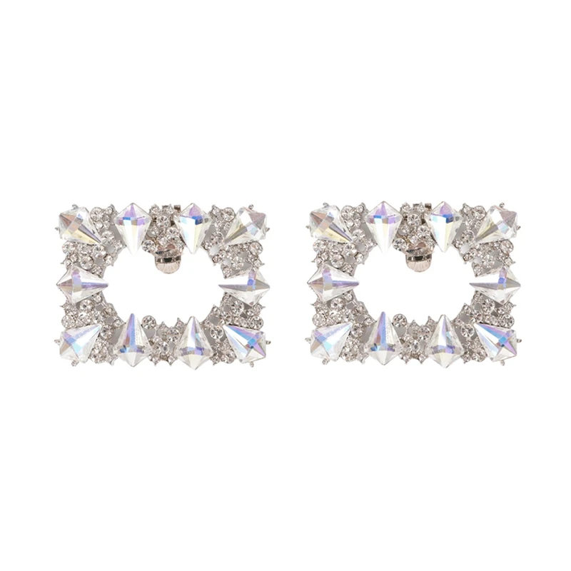 2Pcs Metal Shoe Square Clamp Women Crystal Shoe Clip Decoration Bridal Shoes Rhinestone Accessories
2Pcs Metal Shoe Square Clamp Women Crystal Shoe Clip Decoration Bridal Shoes Rhinestone Accessories