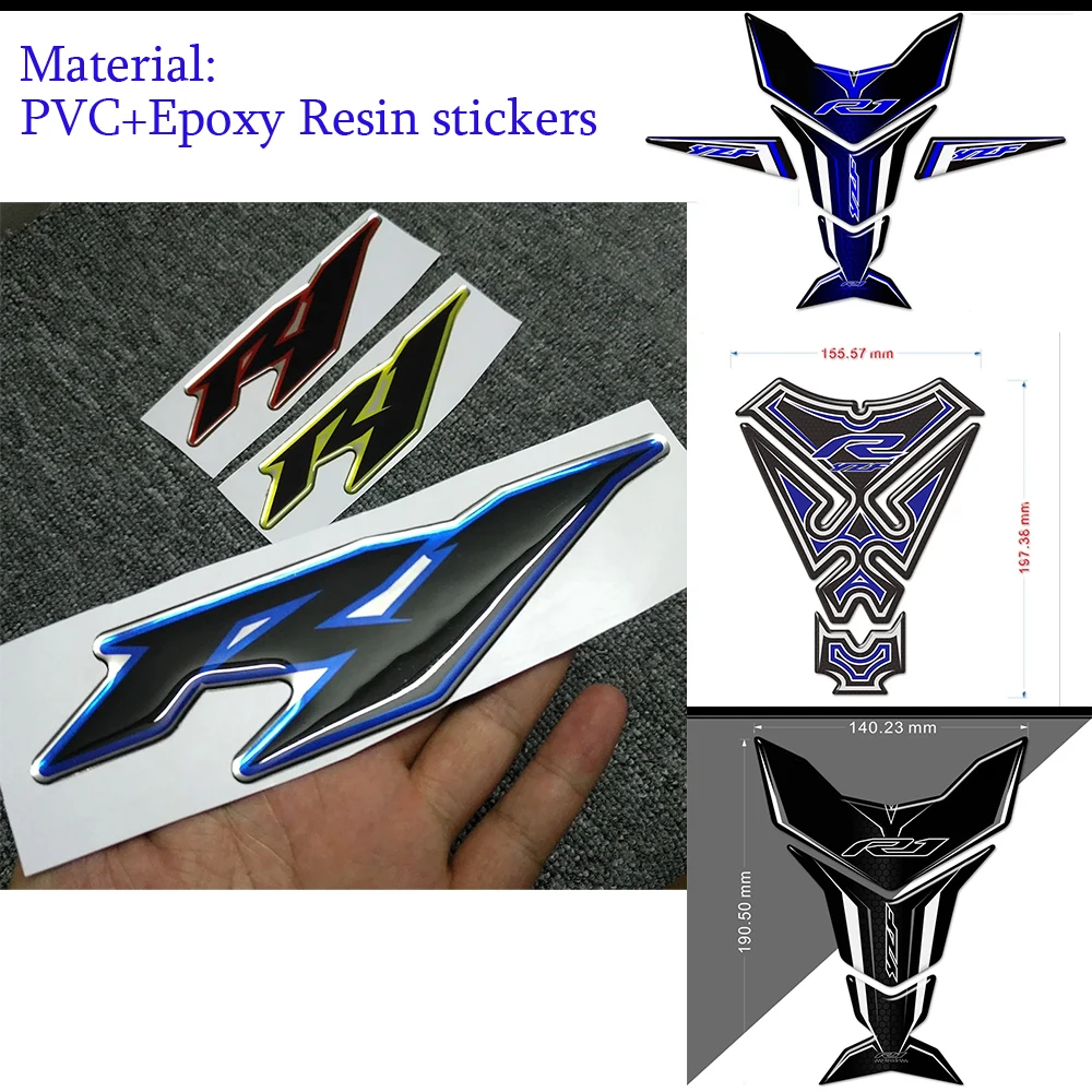 Tank Pad Stickers For YAMAHA YZF-R1 YZFR1 Decal Protector Fairing Emblem Badge Logo Knee 2015 2016 2017 2018 2019 2020
Tank Pad Stickers For YAMAHA YZF-R1 YZFR1 Decal Protector Fairing Emblem Badge Logo Knee 2015 2016 2017 2018 2019 2020