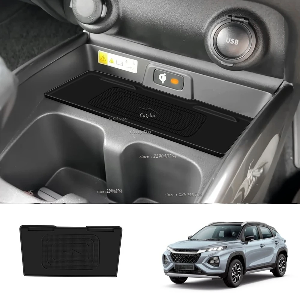 For Suzuki Fronx WDB3S WEB3S 2024 2025 2026 Center Console Wireless Charger Car Silicone Pad Stand Car Accessories
For Suzuki Fronx WDB3S WEB3S 2024 2025 2026 Center Console Wireless Charger Car Silicone Pad Stand Car Accessories