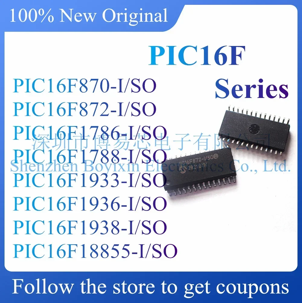 PIC16F870 PIC16F872 PIC16F1786 PIC16F1788 PIC16F1933 PIC16F1936 PIC16F1938 PIC16F18855-I/SO New protective case
PIC16F870 PIC16F872 PIC16F1786 PIC16F1788 PIC16F1933 PIC16F1936 PIC16F1938 PIC16F18855-I/SO New protective case