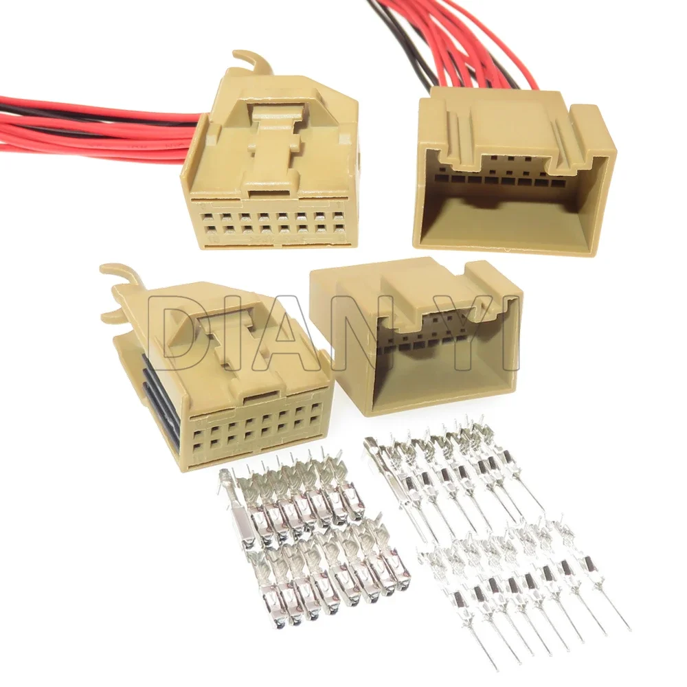 1 Set 16 Way Auto Replacement Plug Parts 8E0972416A Car Gateway Radar Control Box Electric Cable Socket AC Assembly For Audi VW
1 Set 16 Way Auto Replacement Plug Parts 8E0972416A Car Gateway Radar Control Box Electric Cable Socket AC Assembly For Audi VW