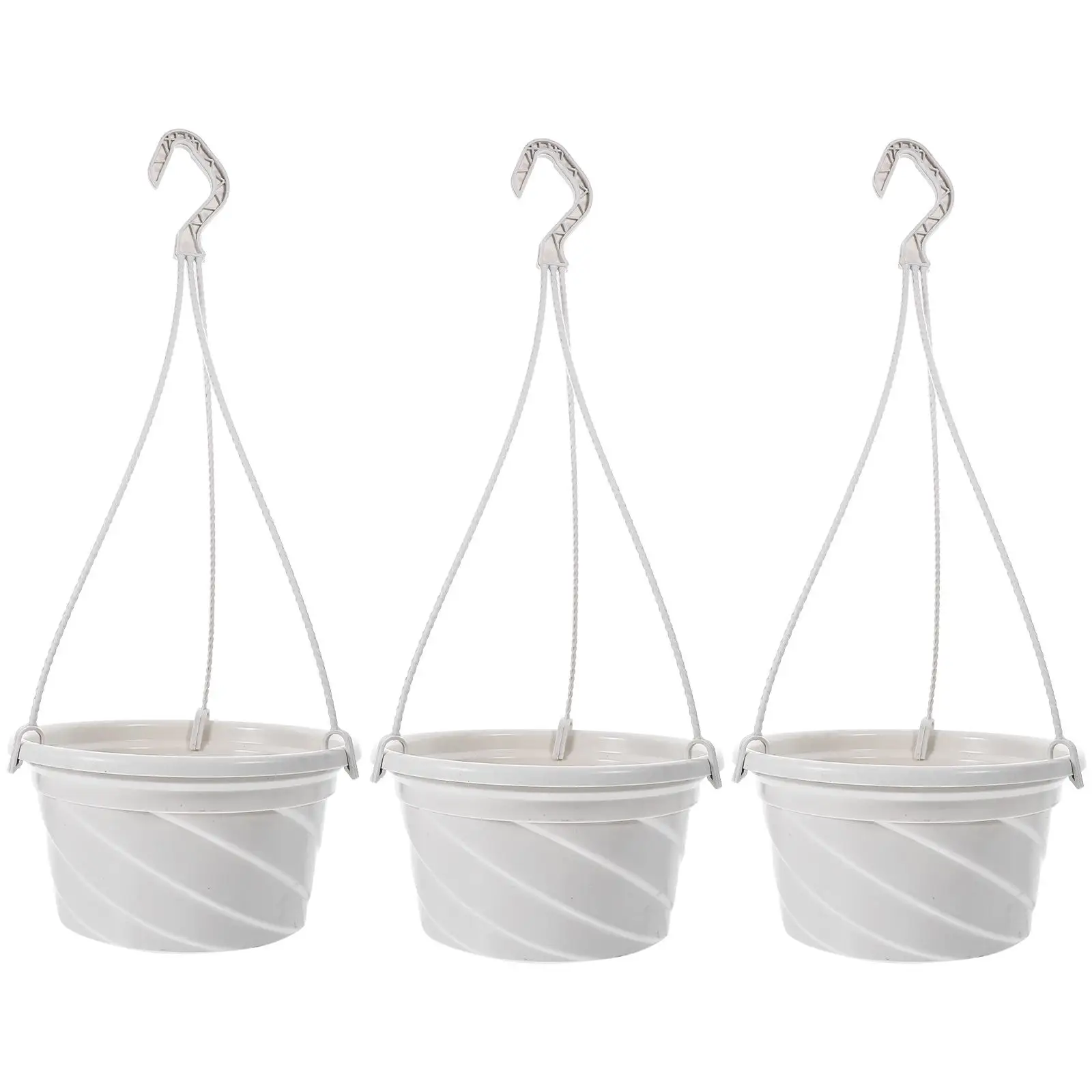 3 Pcs Flower Pots Plastic Smooth Simple Hanging Plant Pots Versatile Chlorophytum Air Plants Home Decor Garden Supplies
3 Pcs Flower Pots Plastic Smooth Simple Hanging Plant Pots Versatile Chlorophytum Air Plants Home Decor Garden Supplies